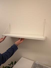 Mensola e staffe bianche IKEA BERGSHULT / PERSHULT