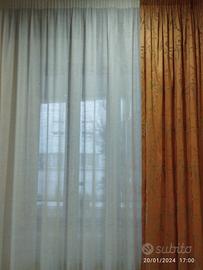 Tenda in raso e lino