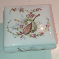 Portagioie, scatola in porcellana Bavaria Germany 