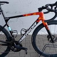 bici corsa Merida scultura team