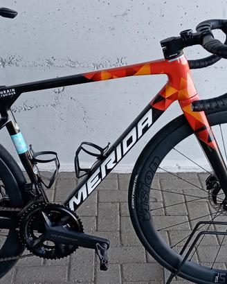 bici corsa Merida scultura team