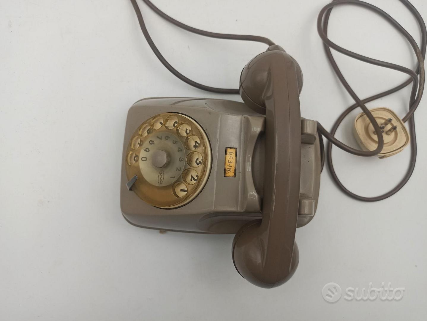 Telefono Vintage SIP Anni 80 in bachelite vintage Bigrigio