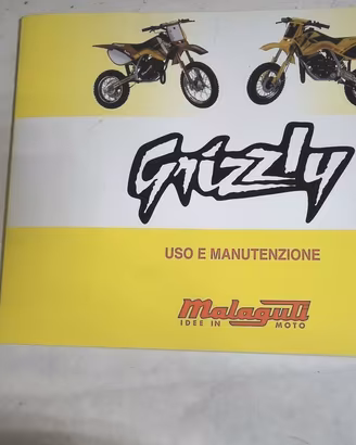 USO E MANUTENZIONE E GARANZIA MALAGUTI GRIZZLY