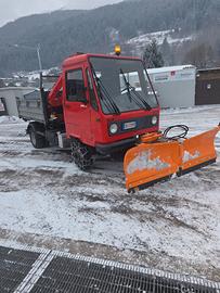 Multicar M26 4wd con gru e vomero