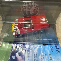 Alfa romeo 33 TT3 24 h le mans 1972 scala 1/43