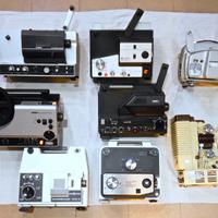 Proiettori Cine 8mm Super8 Revue Eumig Noris Bolex