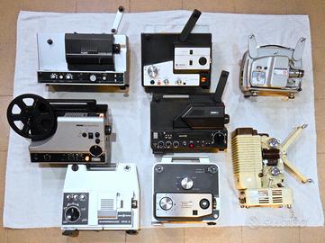 Proiettori Cine 8mm Super8 Revue Eumig Noris Bolex