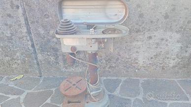 trapano a colonna vintage 