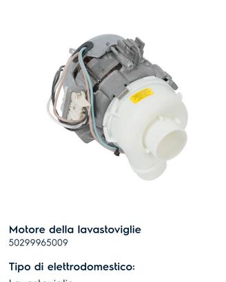 Motore cod.50299965009 lavastoviglie