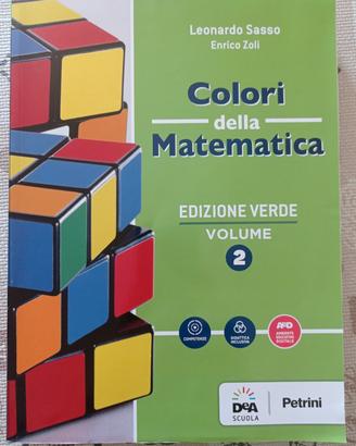 LIBRO SCOLASTICO I COLORI DELLA MATEMATICA VOL. 2