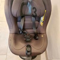 Seggiolino auto girevole ISOFIX omologato iSize