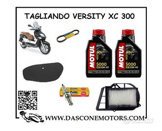 TAGLIANDO YAMAHA VERSITY XC 300 2003 2006 10W40 MO