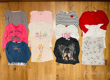 Lotto 7 : abbigliamento bambina TG. 98