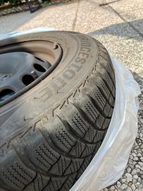 Cerchi + gomme invernali bridgeston blizzak