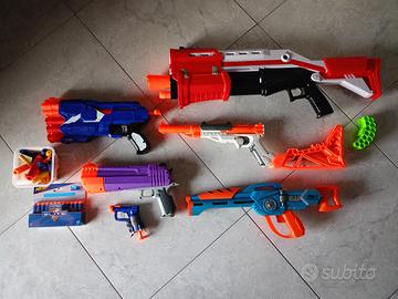 Collezione Nerf vari modelli (blocco)