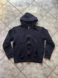 Felpa Zip e cappuccio OVS Biocotton M Nera Uomo
