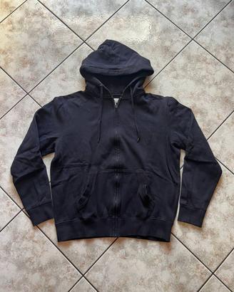 Felpa Zip e cappuccio OVS Biocotton M Nera Uomo