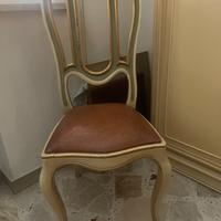 Sedie stile Barocco Veneziano