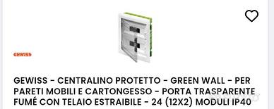 Centralino 24 Moduli 