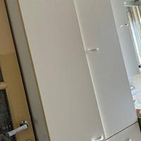 MOBILE BIANCO BAGNO E SPECCHIO 3 LAMPADINE