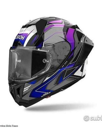 AIROH Casco Integrale GP800 Blue - Must -