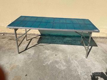 Banchi da mercato in alluminio pieghevoli