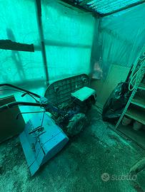 Motocoltivatore Lombardini a nafta 15cv con Fresa