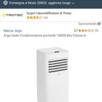 Climatizzatore Argo
