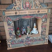 teatrino con marionette