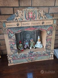 teatrino con marionette