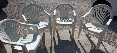 Sedie da giardino