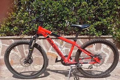 Mtb bambino 9-12 anni ROCKRIDER ST 900 rossa 24