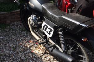 Guzzi V35 Imola 2 trasformata cafe racer