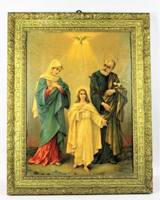 Stampa con la Sacra Famiglia