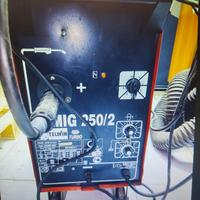 Saldatrice a filo continuo MIG TELMIG 250/2 TURBO
