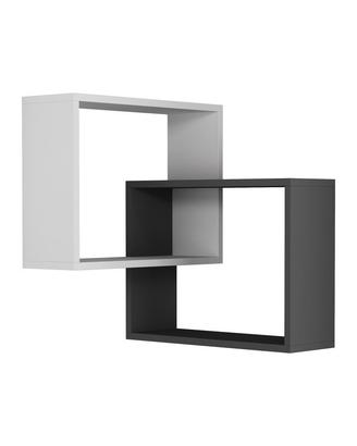 Scaffale Ring Homitis Bianco e Antracite