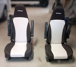 Coppia sedili Fasp con piastra girevole