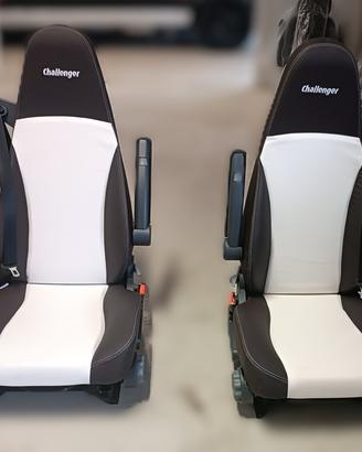 Coppia sedili Fasp con piastra girevole