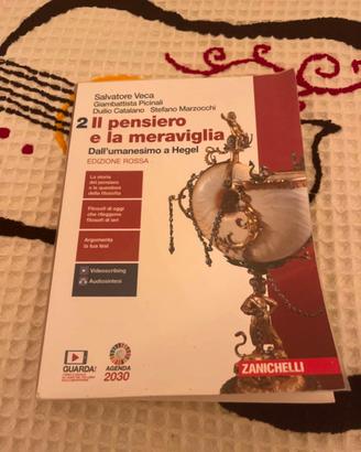 il pensiero e la meraviglia 2 ed rossa
