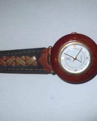 VINTAGE OROLOGIO DONNA ZZERO - legno