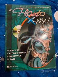 libro musicale: un flauto x me