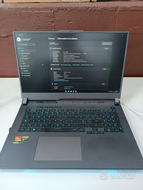 NOTEBOOK ASUS G713PV-LL047W ROG 17