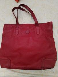 borsa  Timberland, pelle rossa