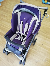 Carrozzina inglesina otutto, seggiolino auto e box