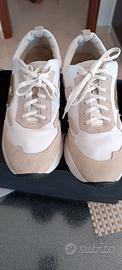 SNEAKERS RUCOLINE BIANCO/ORO DONNA