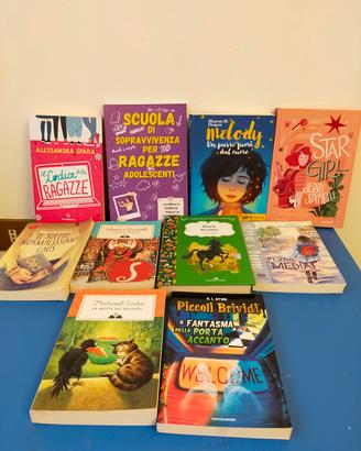 10 Libri selezionati per adolescenti
