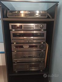 Stereo Pioneer compreso di mobiletto