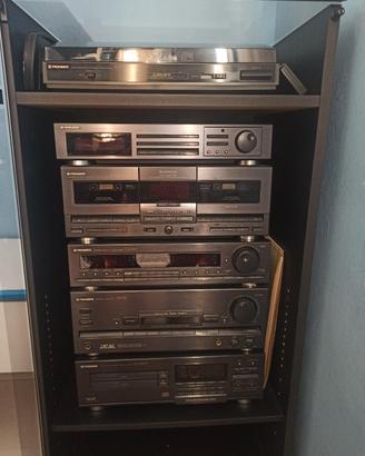 Stereo Pioneer compreso di mobiletto
