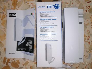 Miro PROX 620005 Citofono universale 5 fili (4+N),
