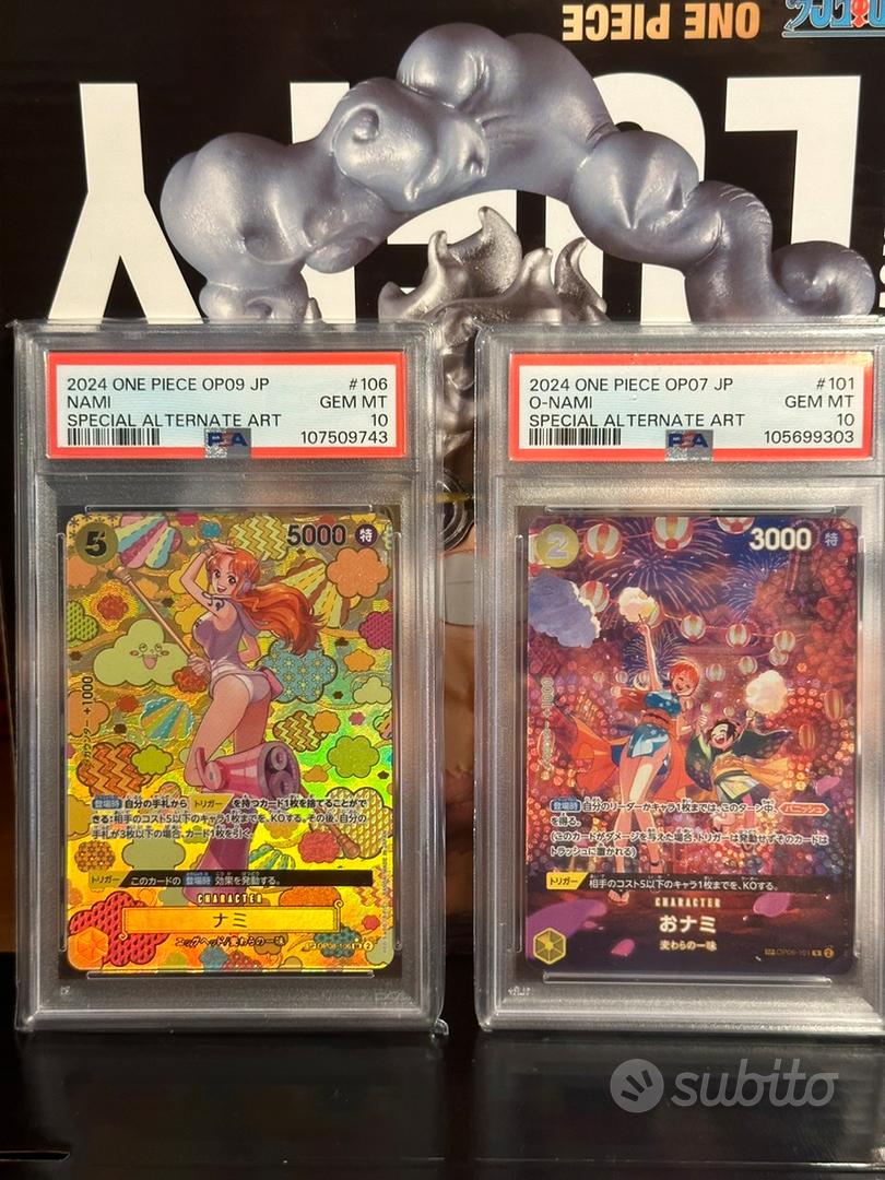 O-Nami + Nami mosaico Psa10 jap OP09 - Collezionismo In vendita a